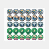 1. "Kring van innovatie: het verkennen van creatie Labels (Vel)