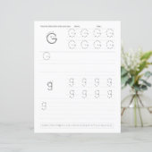 1 Learn To Spell Letter G Teacher Home Schooling (Staand voorkant)