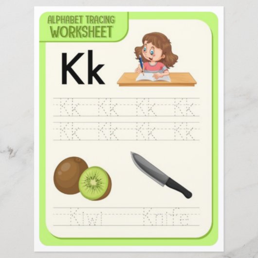 1 Learn To Spell Letter K Teacher Home Schooling (Voorkant)