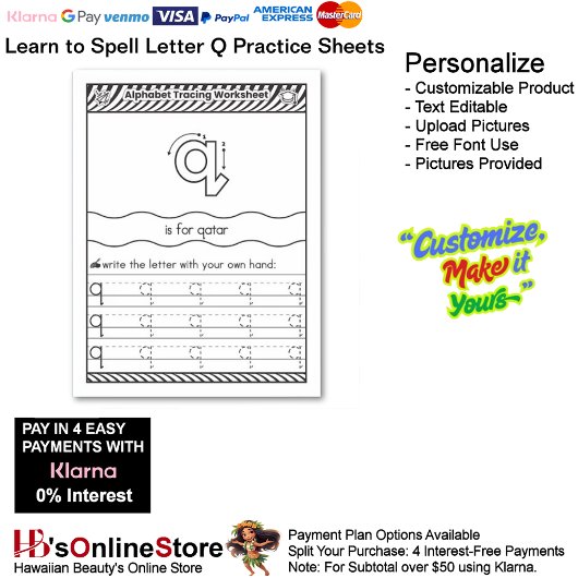 1 Learn To Spell Letter Q Teacher Home Schooling