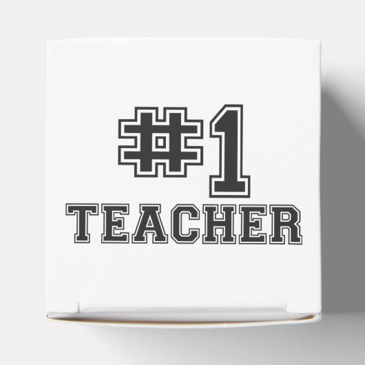 #1 leraar bedankdoosjes (Bovenkant)