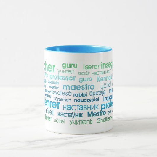 1 leraar mok (Midden)