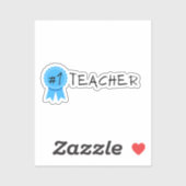 #1 Leraar Sticker (Vel)