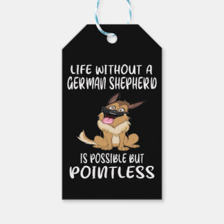 1 Leven zonder een Duitse herder is mogelijk, maar Cadeaulabel