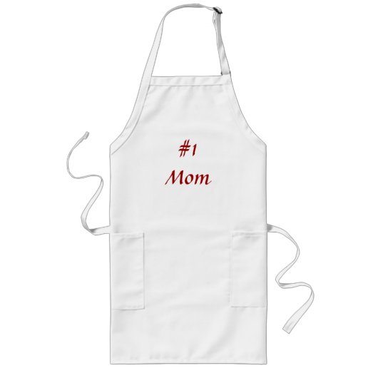 #1 Mam Apron Lang Schort (Voorkant)