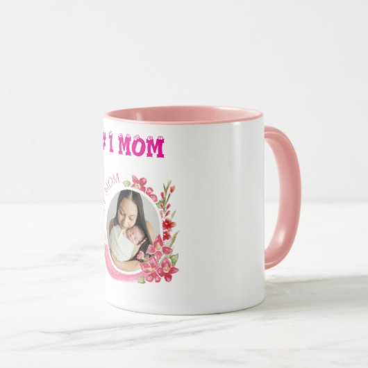 1 Mam Custom Mok - Moederdag Gift (Voorkant rechts)