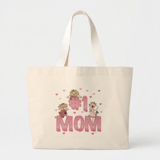 #1 Mam Grote Tote Bag (Voorkant)