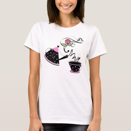 #1 Mam mijn kop thee Blouse T-shirt (Voorkant)