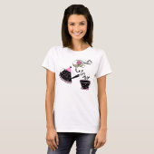 #1 Mam mijn kop thee Blouse T-shirt (Voorkant volledig)