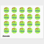 #1 Mam Ronde Sticker (Vel)