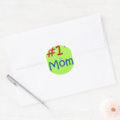 #1 Mam Ronde Sticker (Envelop)