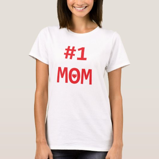#1 Mam T-shirt (Voorkant)