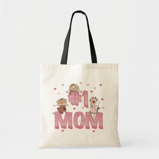 #1 Mam T-shirts en cadeautjes Tote Bag (Voorkant)