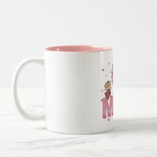 #1 Mam Tweekleurige Koffiemok (Links)