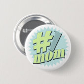 1 mama Moederdag Ronde Button 5,7 Cm (Voorkant /achterkant)