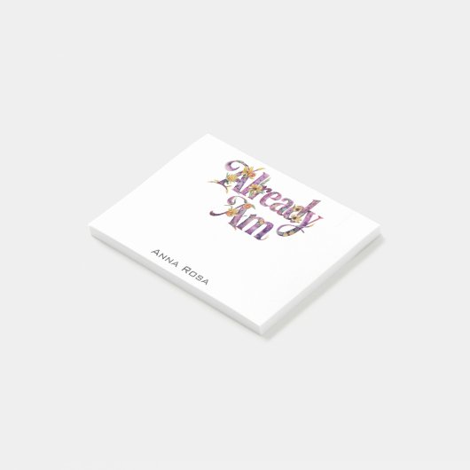 *~* 1 Manifest AP85 Bloemen Dankbaarheid AL AM Post-it® Notes (Schuin)