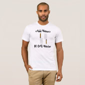 #1 Masterhoofd Persoonlijke T-shirt (Voorkant volledig)