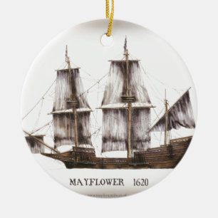 1  mayflower keramisch ornament