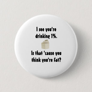 1% melk ronde button 5,7 cm