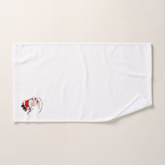 1 MERRY CHRISTMAS BAD HANDDOEK (Handdoek)