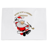 1 MERRY CHRISTMAS GROOT CADEAUZAKJE (Voorkant)