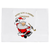 1 MERRY CHRISTMAS GROOT CADEAUZAKJE (Achterkant)