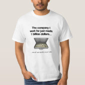 $1 miljard T-Shirt (Voorkant)