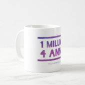 1 miljoen Anna 4 Koffiemok (Voorkant links)