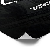 1 miljoen dollar per jaar - Inspirerend succes Poster (Hoek)