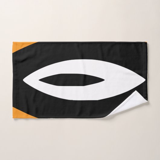 1 minimalistisch Natuur ritme Bad Handdoek (Handdoek)