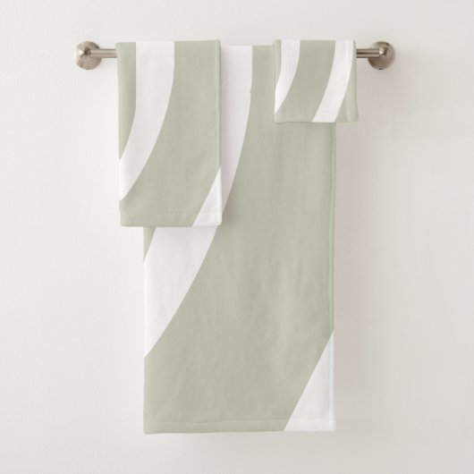 1 minimalistisch Natuur ritme Bad Handdoek (Insitu)