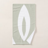 1 minimalistisch Natuur ritme Bad Handdoek (Handdoek)