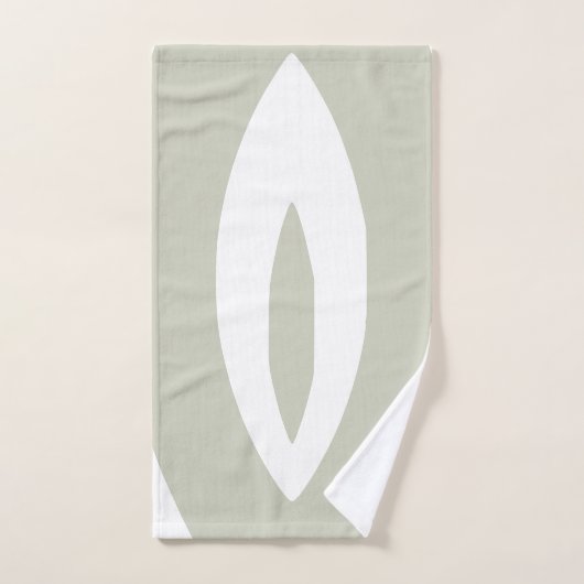 1 minimalistisch Natuur ritme Bad Handdoek (Handdoek)