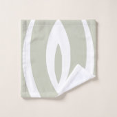 1 minimalistisch Natuur ritme Bad Handdoek (Wasdoekje)