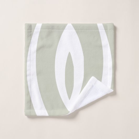 1 minimalistisch Natuur ritme Bad Handdoek (Wasdoekje)