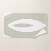 1 minimalistisch Natuur ritme Bad Handdoek (Handdoek)