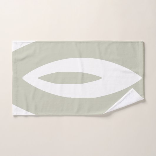 1 minimalistisch Natuur ritme Bad Handdoek (Handdoek)