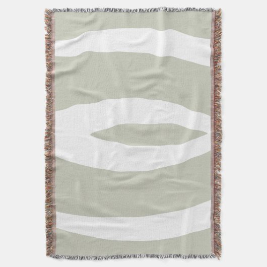 1 minimalistisch Natuur ritme Deken (Voorkant Verticaal)