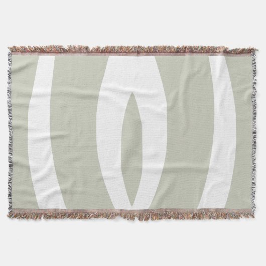 1 minimalistisch Natuur ritme Deken (Voorkant)