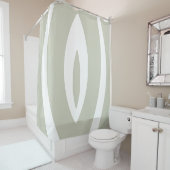 1 minimalistisch Natuur ritme Douchegordijn (In situ)