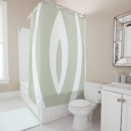 1 minimalistisch Natuur ritme Douchegordijn