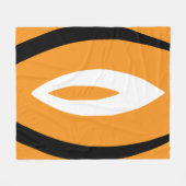 1 minimalistisch Natuur ritme Fleece Deken (Voorkant (Horizontaal))