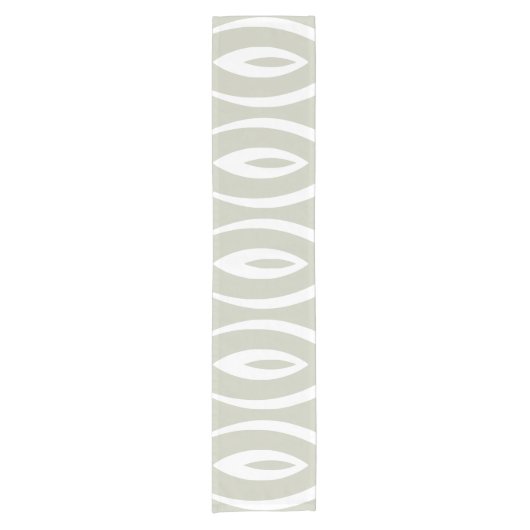 1 minimalistisch Natuur ritme Korte Tafelloper (Voorkant)