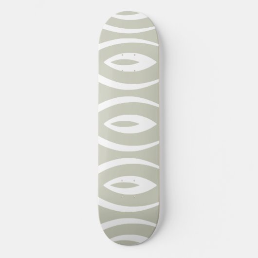 1 minimalistisch Natuur ritme Persoonlijk Skateboard (Voorkant)