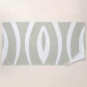 1 minimalistisch Natuur ritme Strandlaken (Voorkant)