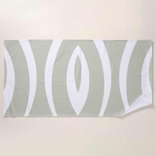 1 minimalistisch Natuur ritme Strandlaken (Voorkant)