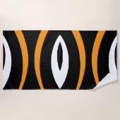 1 minimalistisch Natuur ritme Strandlaken (Voorkant)