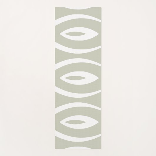 1 minimalistisch Natuur ritme Yogamat (Voorkant)