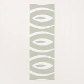 1 minimalistisch Natuur ritme Yogamat (Achterkant)