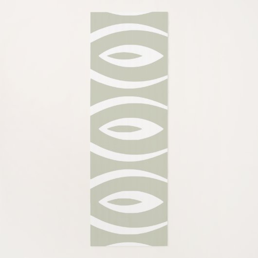 1 minimalistisch Natuur ritme Yogamat (Achterkant)